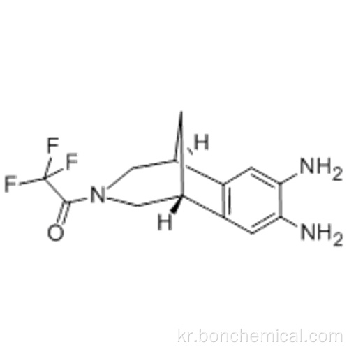 2,3,4,5- 테트라 하이드로 -3- (트리 플루오로 아세틸) -1,5- 메타 노 -1H-3- 벤 자제 핀 -7,8- 디아민 CAS 230615-69-7